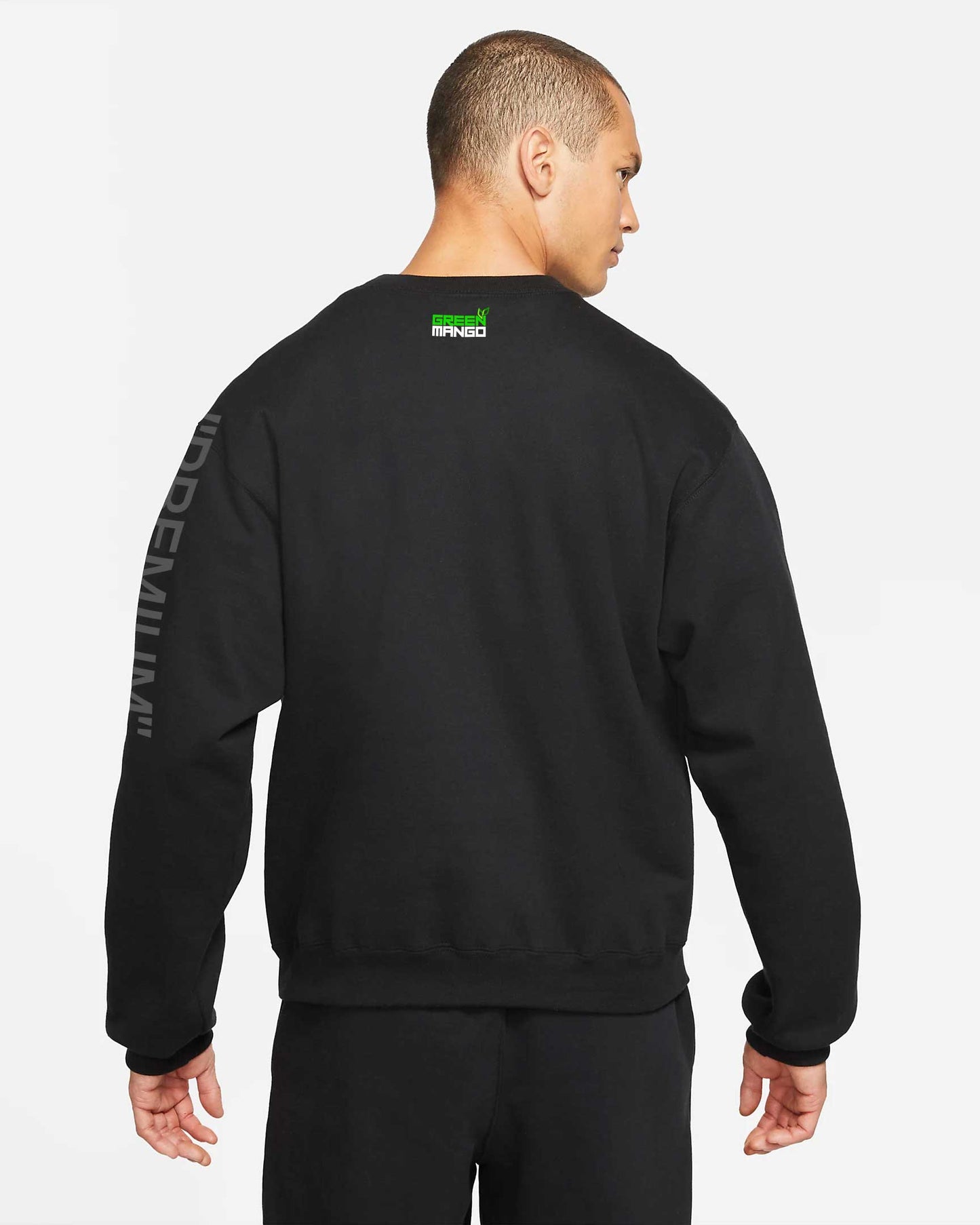 Black Triblock Crewneck 2024